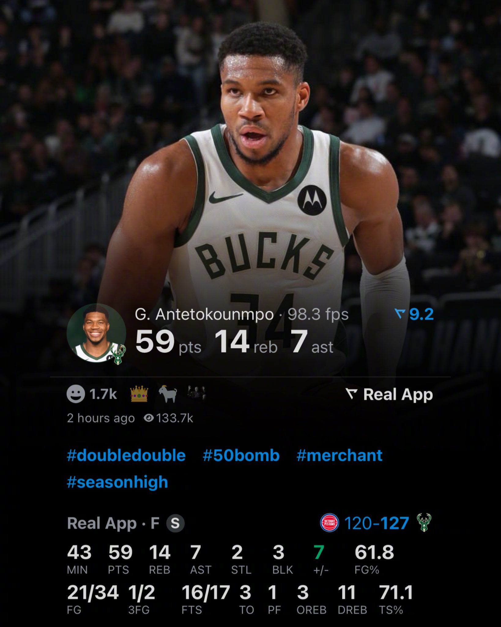 字母哥连续十场比赛得分超过惊险取胜，加拿大队挑战极限！